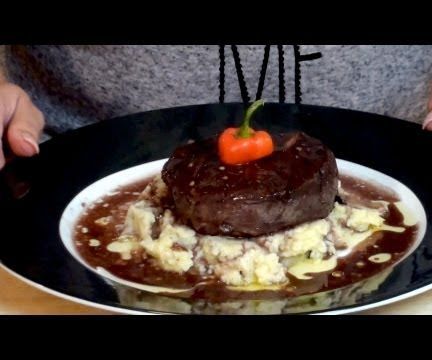 Filet Mignon with Red Wine Reduction! O M G!
