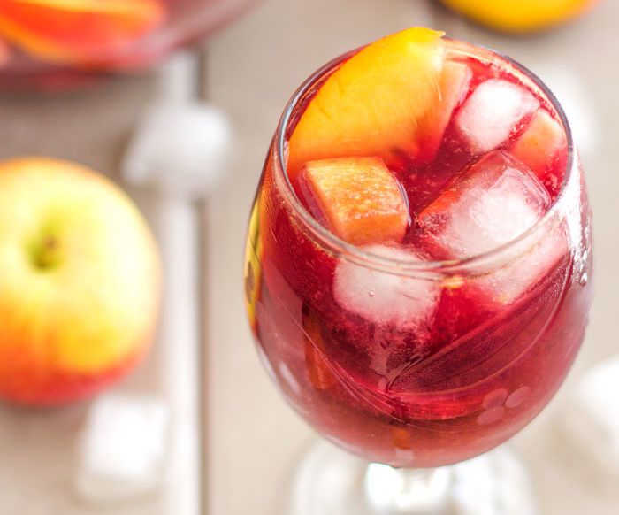 Easy Fruity Red Wine Sangria 