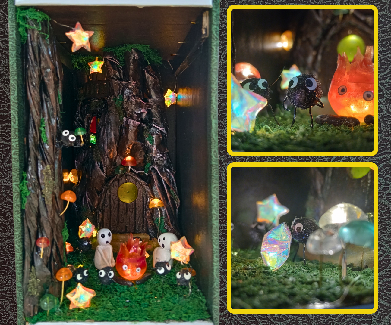 Ghibli Inspired Book Nook