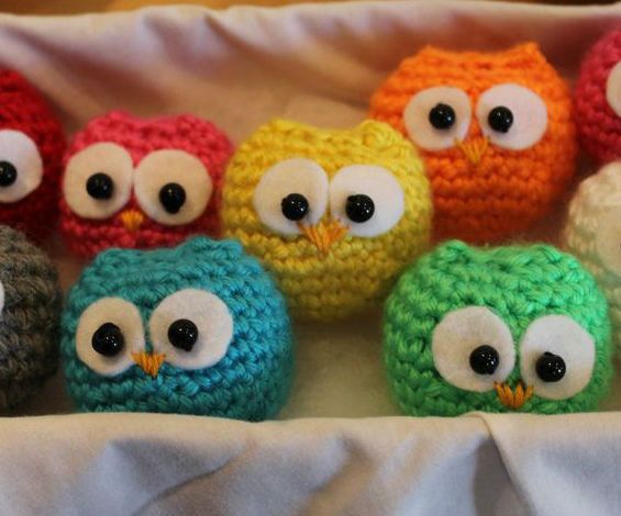 Crochet Baby Owls