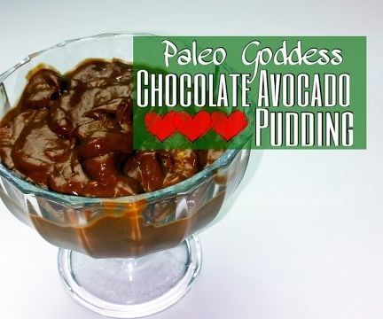 Paleo Goddess Chocolate Avocado Pudding