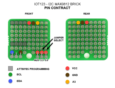 I2C MAX9812 BRICK