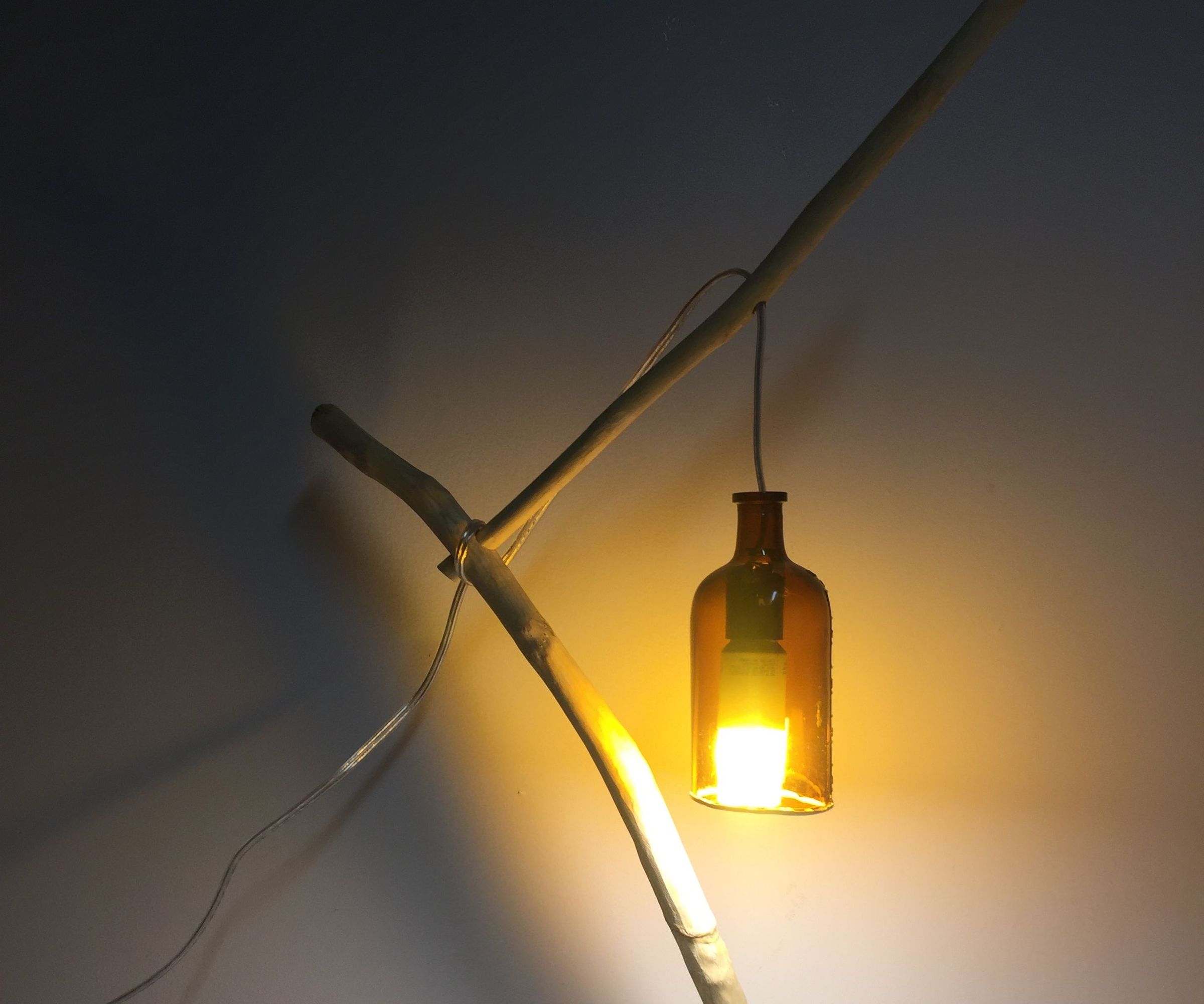 Recycled Wooden Lamp