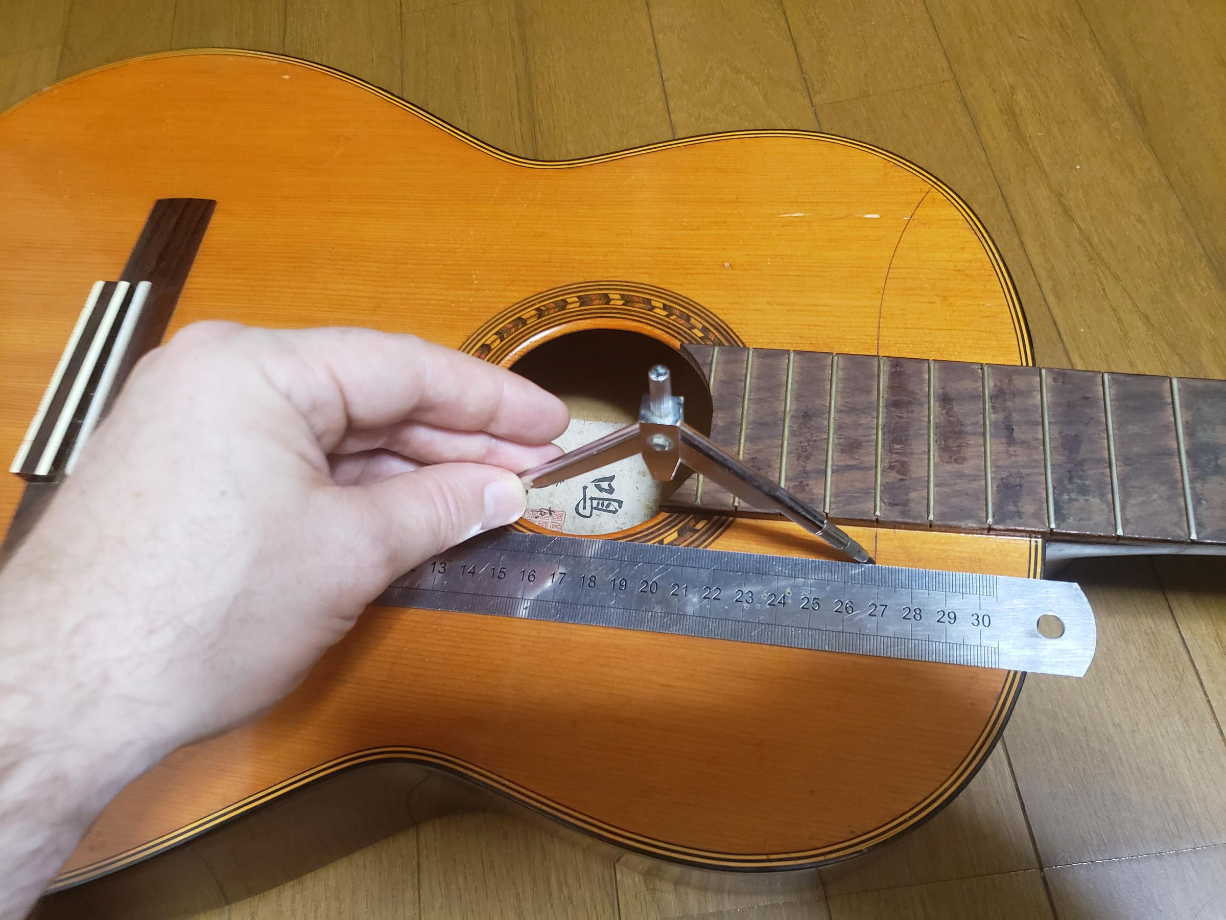 Converting a Classical Guitar Into a "Frankenstein" Terz Guitar (with