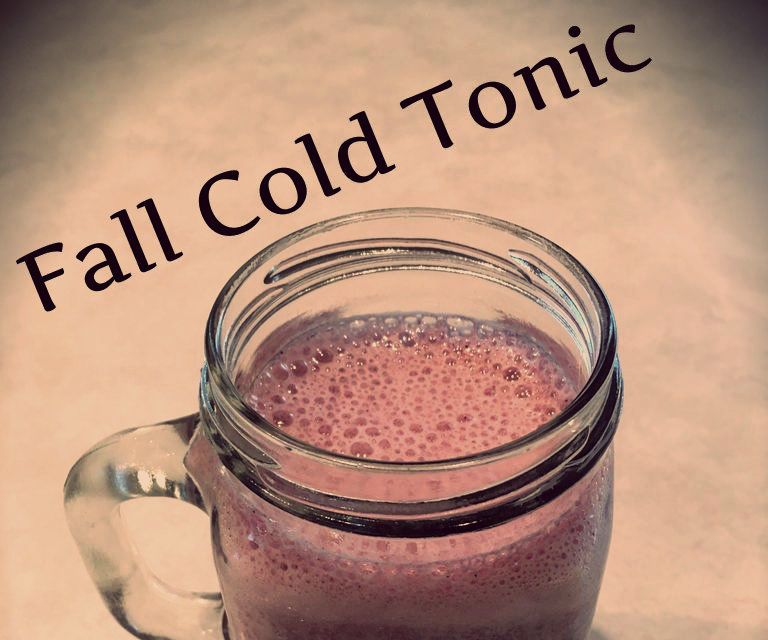 Fall Cold Tonic