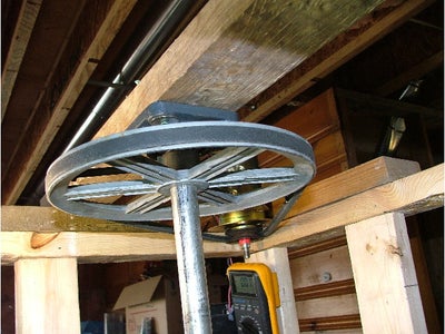 PM DC Motor Generator Mount