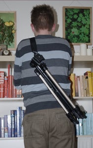 Make a Shoulder Strap for Your Tripod