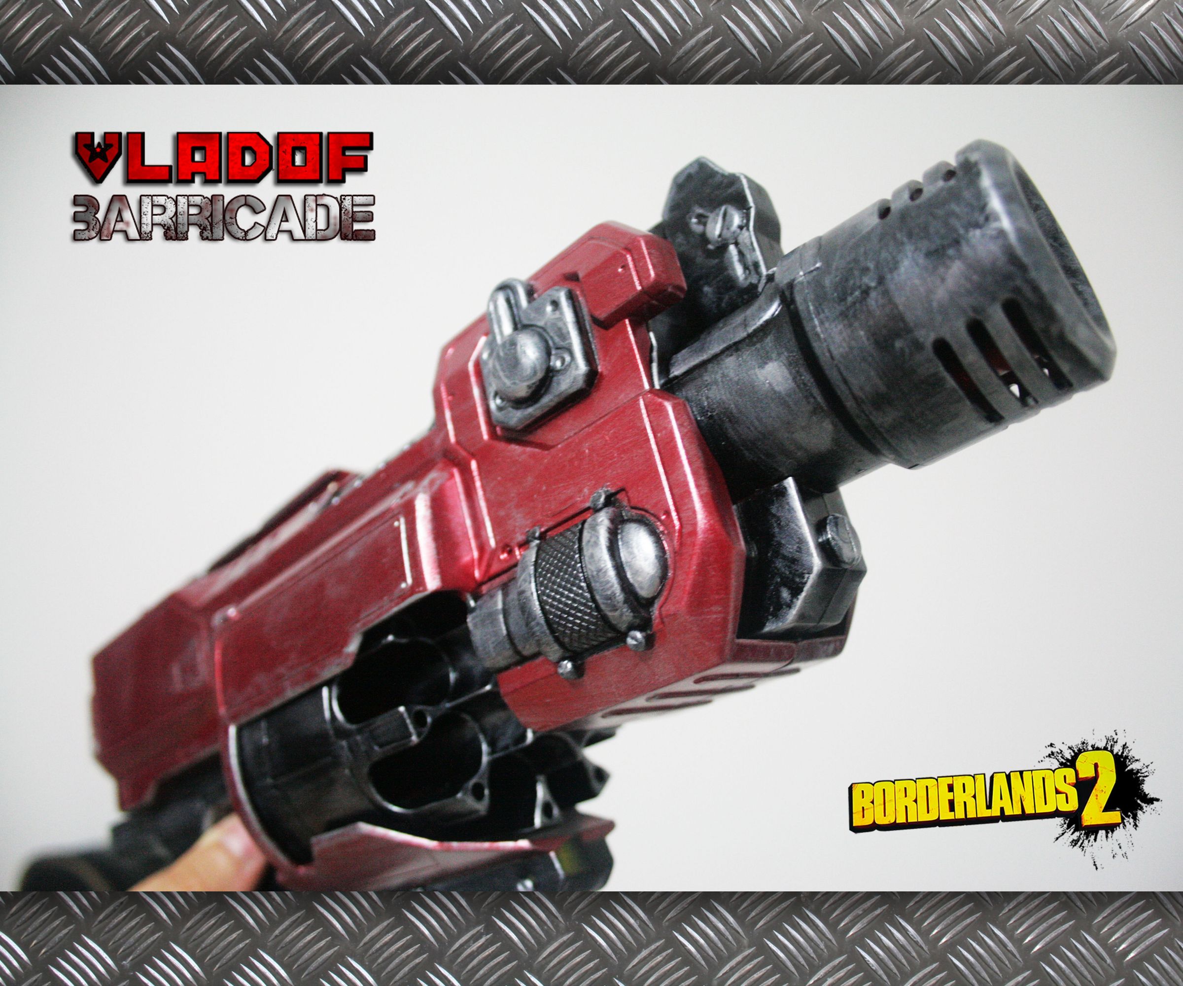 Nerf Barricade Borderlands 2 Vladof Gun Prop