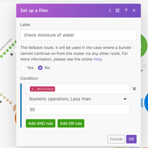 Set Up the Condition for Messaging to Your Phone
