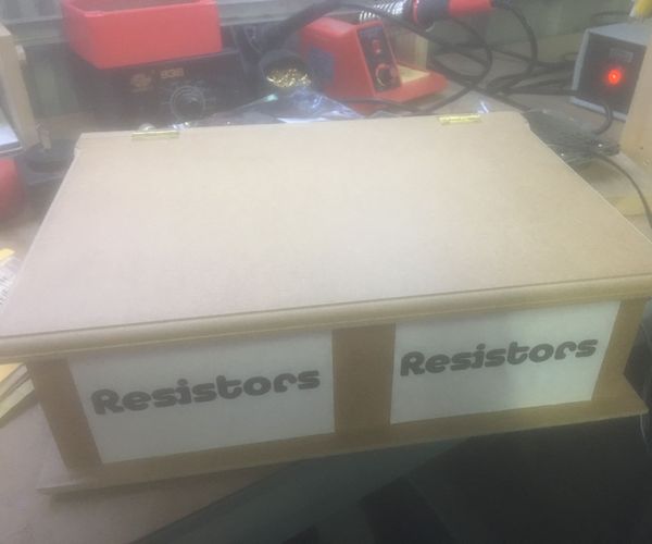 Resistor Storage (A Home for Ohms)