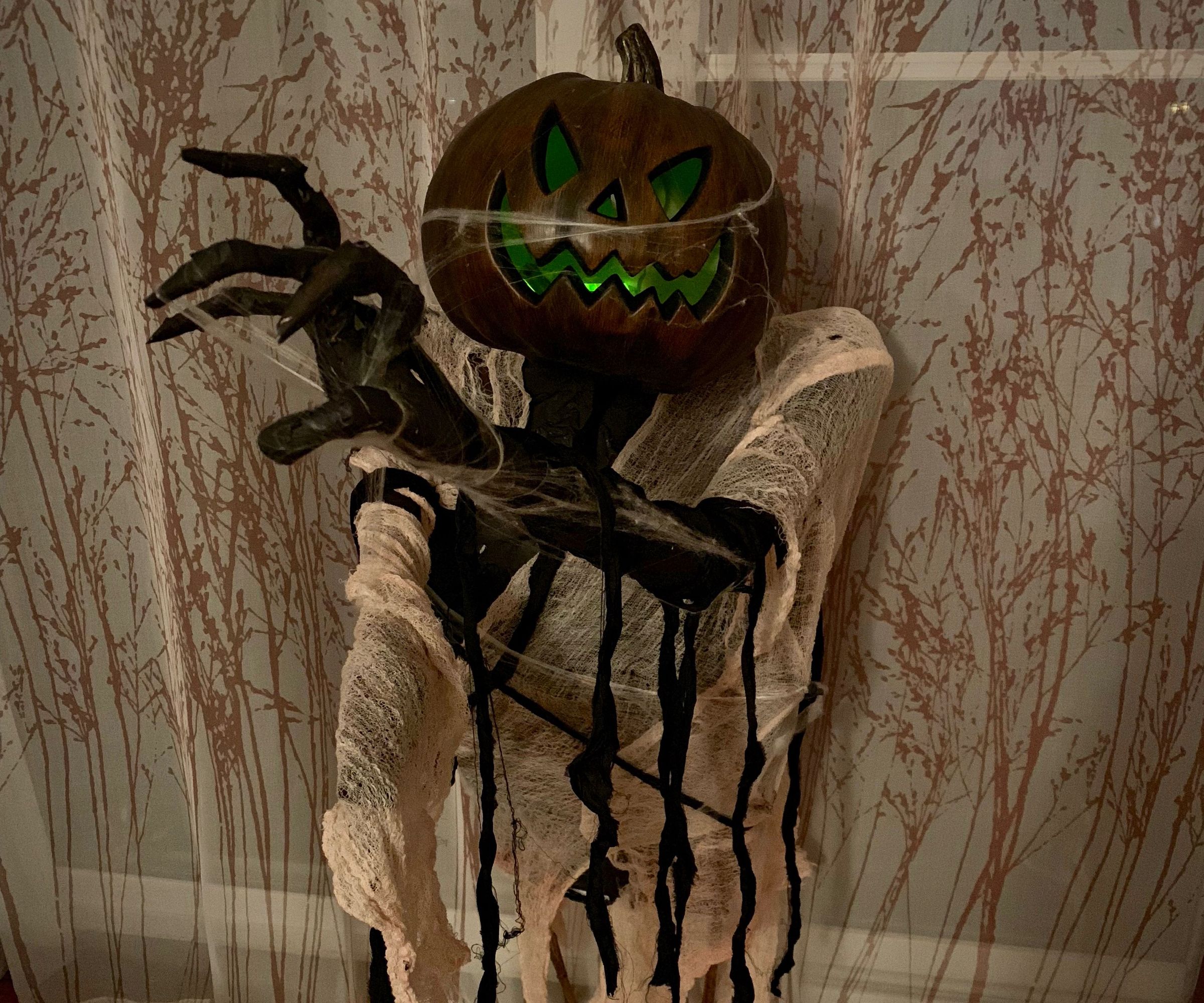 Pumpkin Creeper From Dollar Store Items!