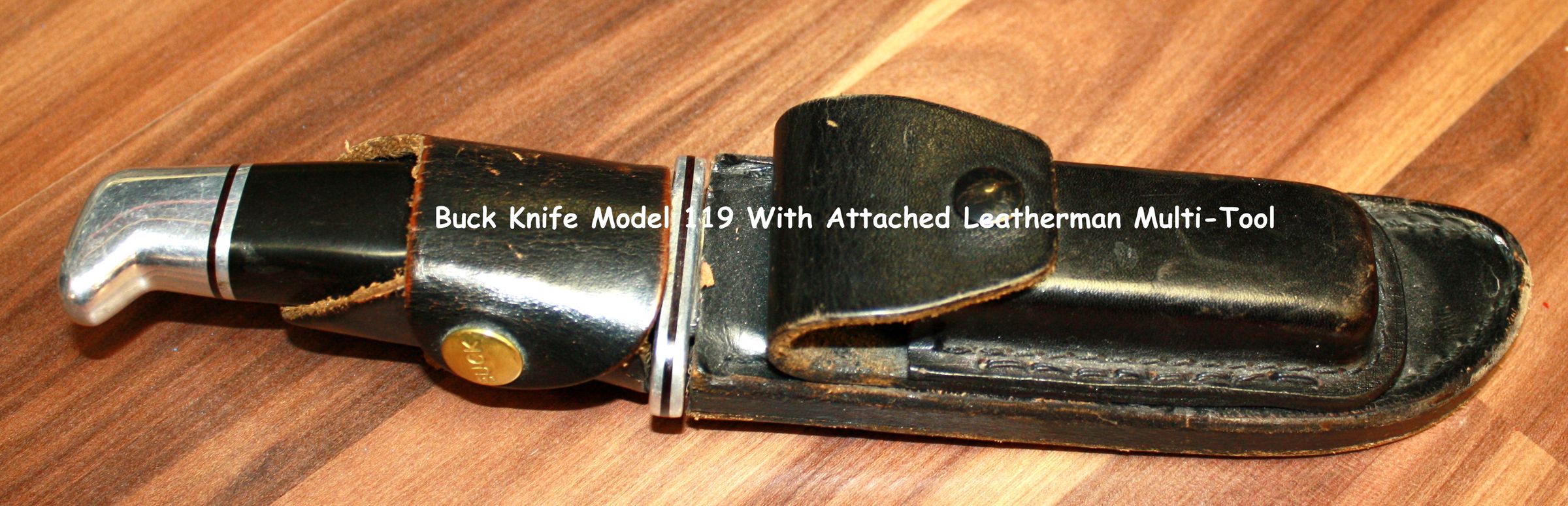 Buck Knife/Multi-Tool Combination