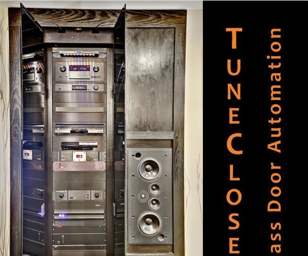 TuneCloset Glass Door Automation