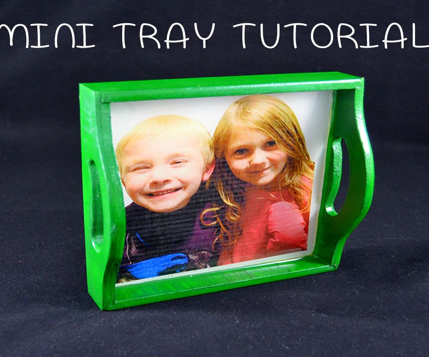 Custom Wood Change/Wallet Tray