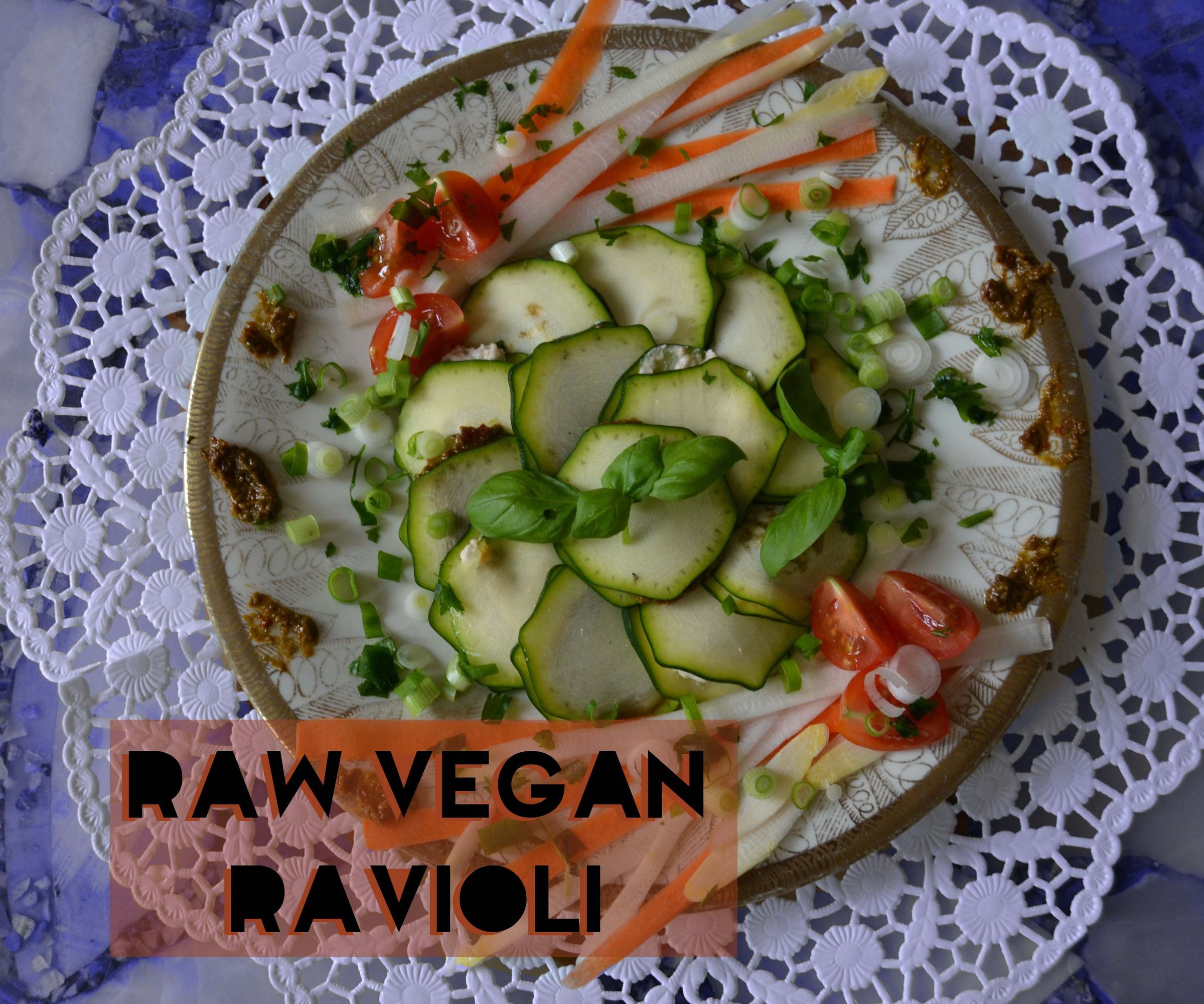 RAW-ioli / Raw Vegan Ravioli 