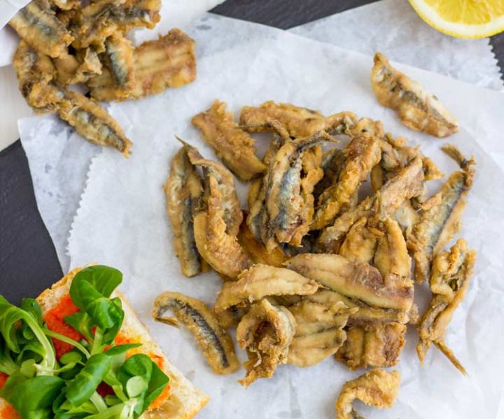 Deep Fried Anchovies