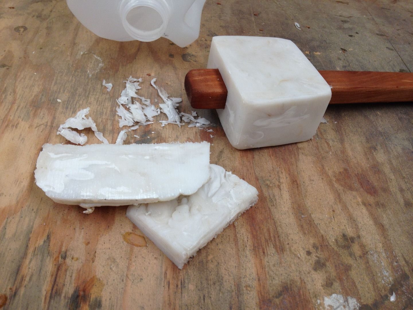 How to Make a Mallet From Milk Jugs! Instructables