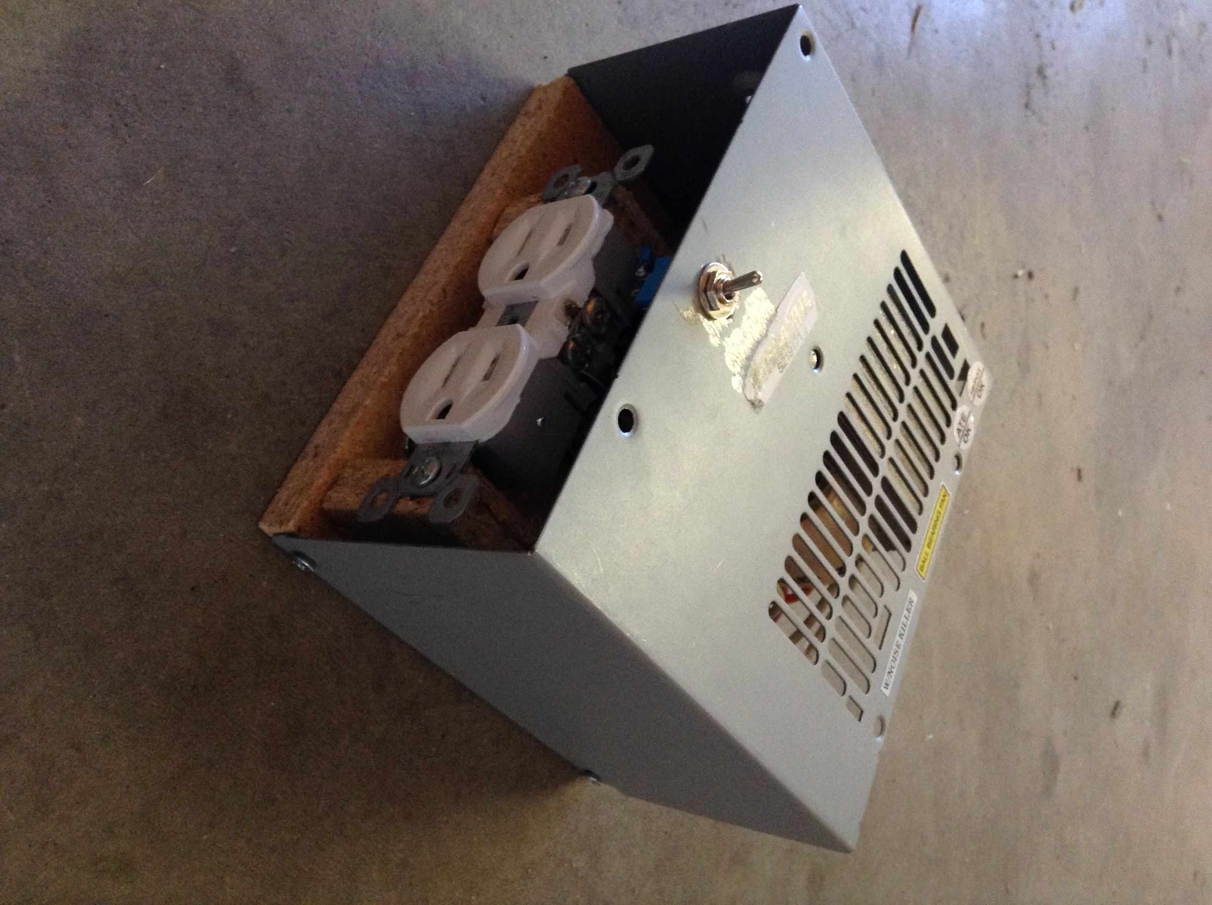 Industrial Isolation Transformer From Trash 9 Steps (with Pictures