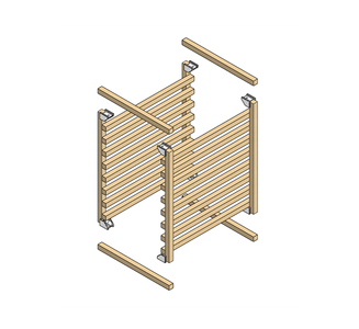 Daiso Pillbox Small Component Rack