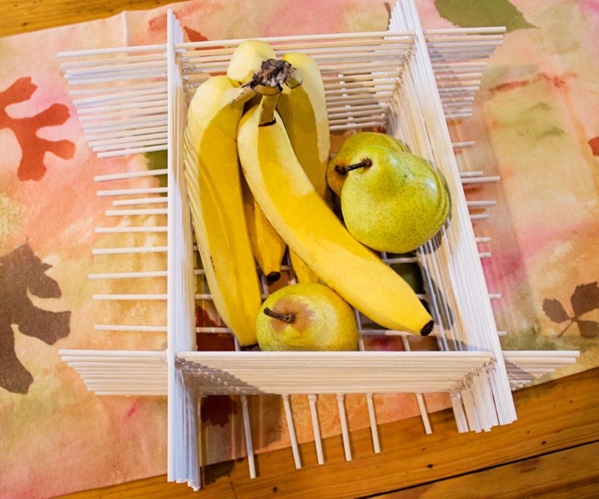 Wooden Fruit Basket
