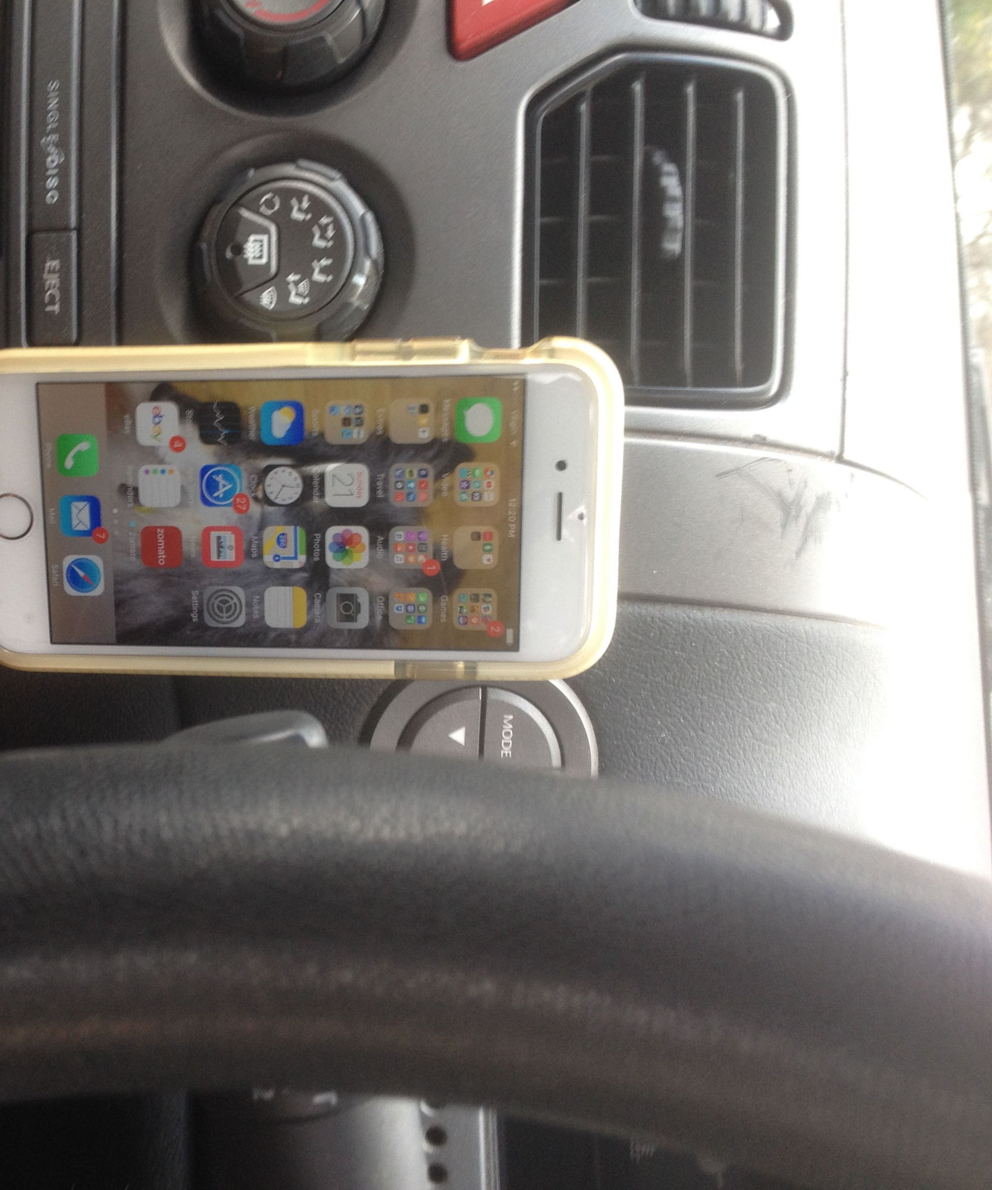 Very Simple Car Phone Holder