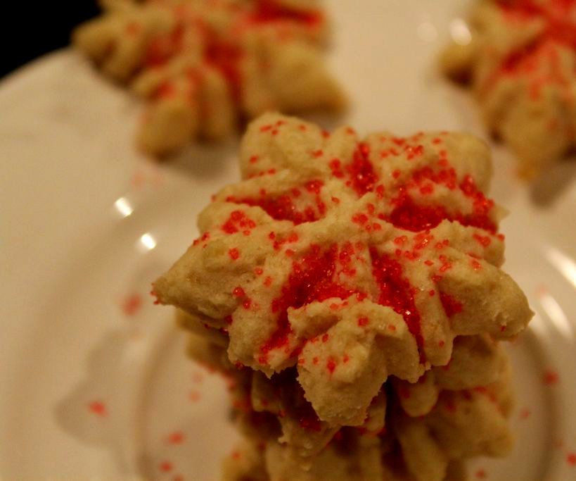 Christmas Sugar (Spritz) Cookies
