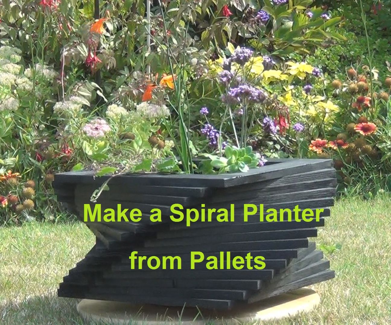 Spiral Garden Planter
