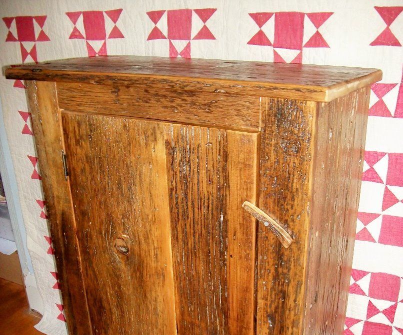 Rustic Knobless Entry - Secret Release Mechanism