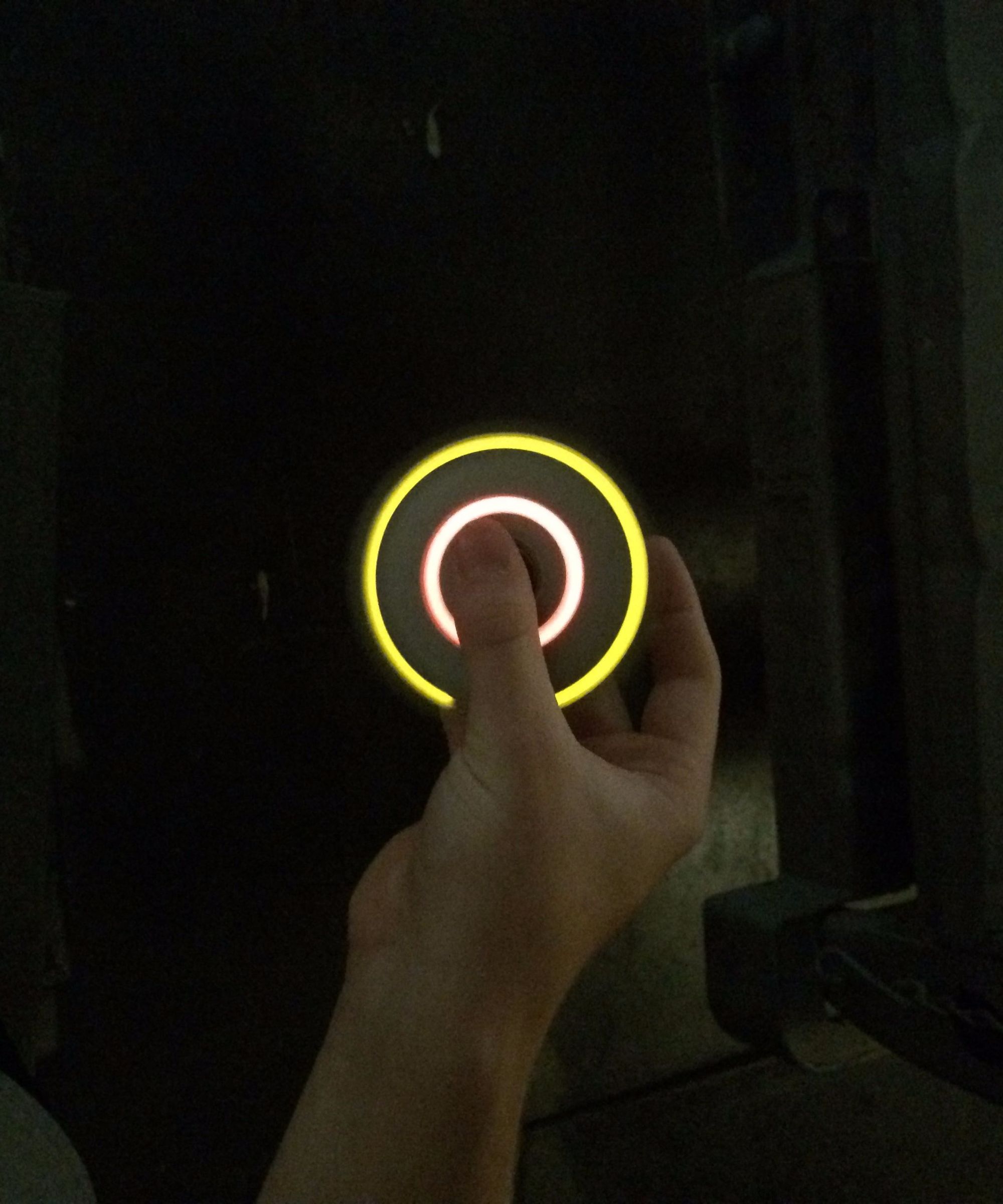  LED Fidget Spinner Made Out of Paper!