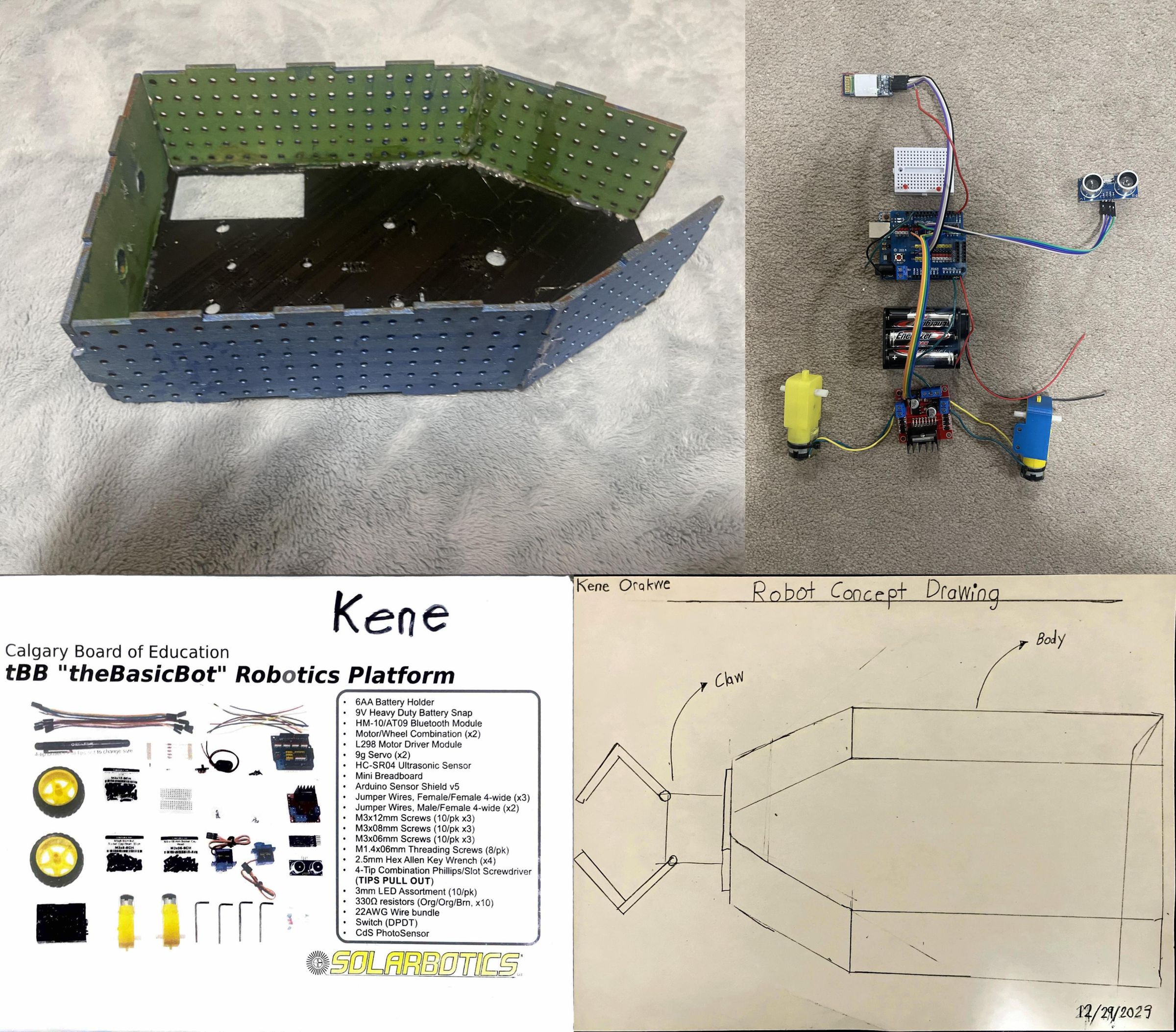 My Mobile Claw Robot