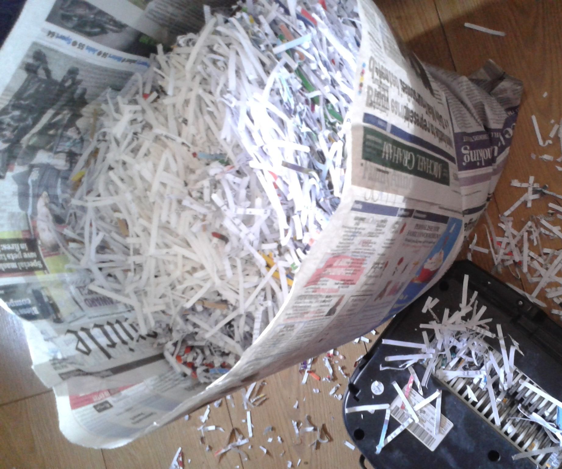 Paper Shredder Bag