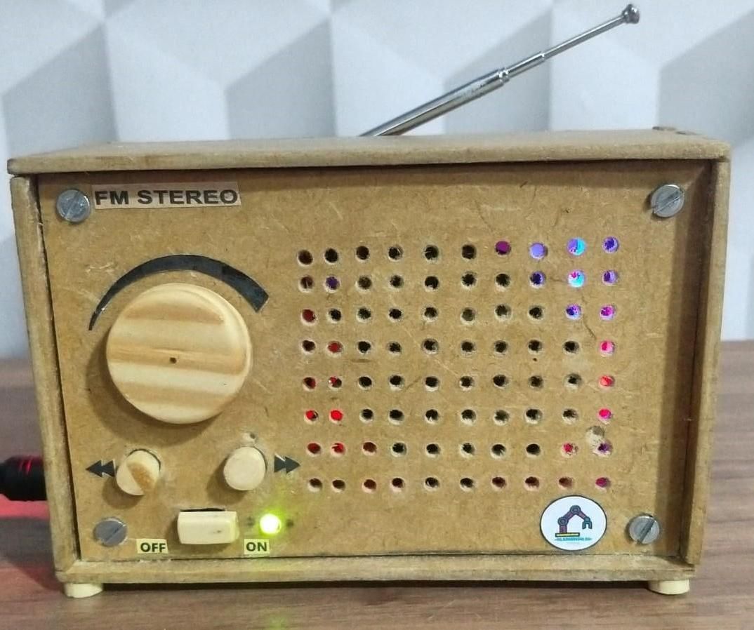 Receptor De Rádio FM Tea5767.