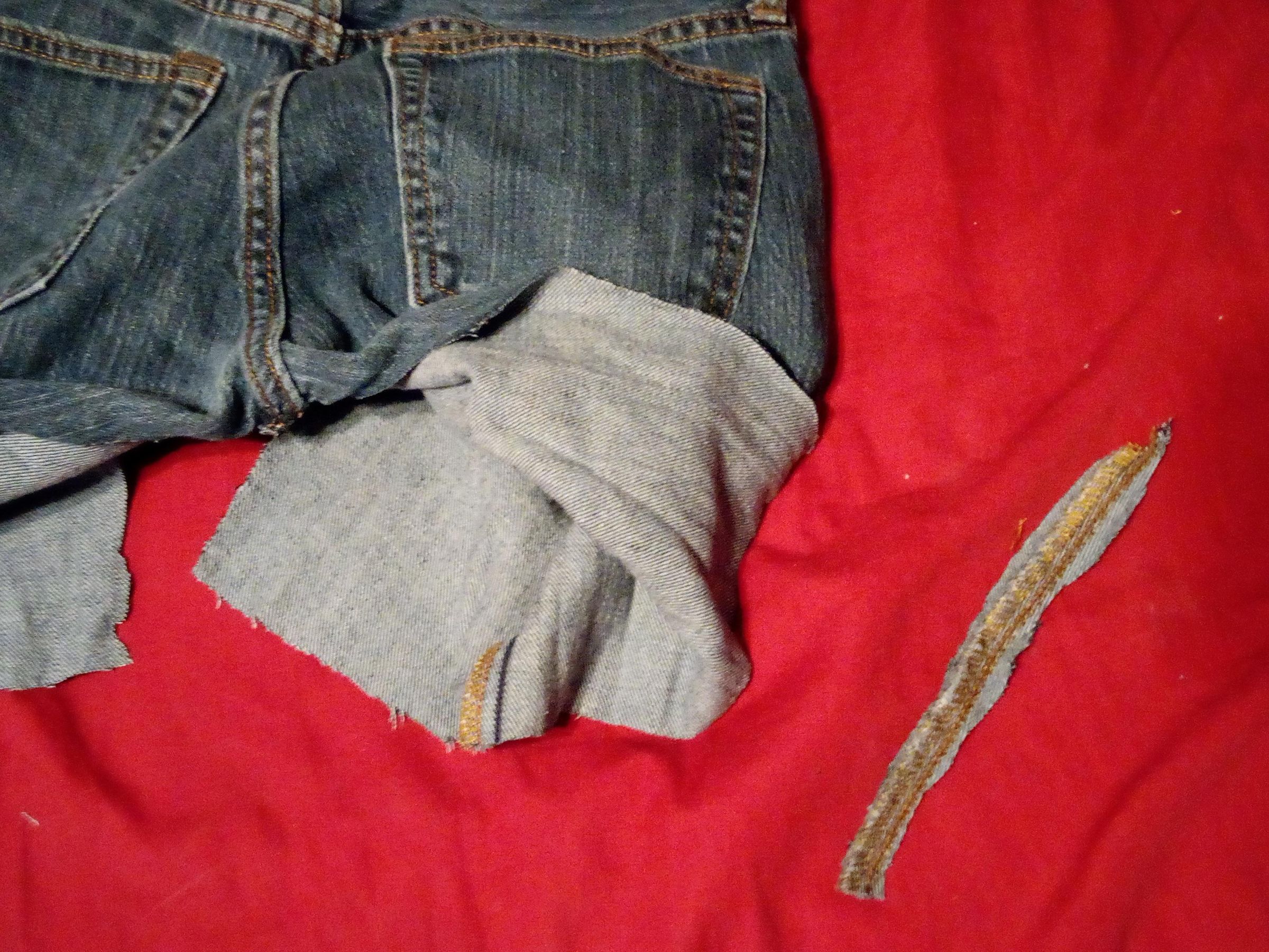 New Use for Old Jeans 3 Steps Instructables