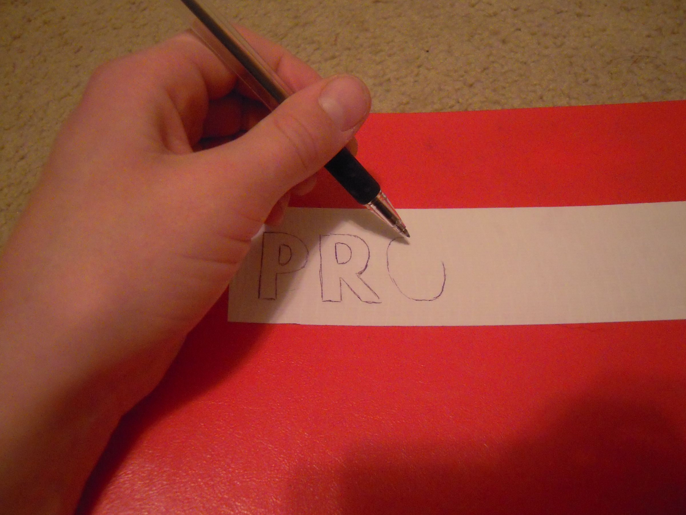 How to Write Using Duct Tape 4 Steps Instructables