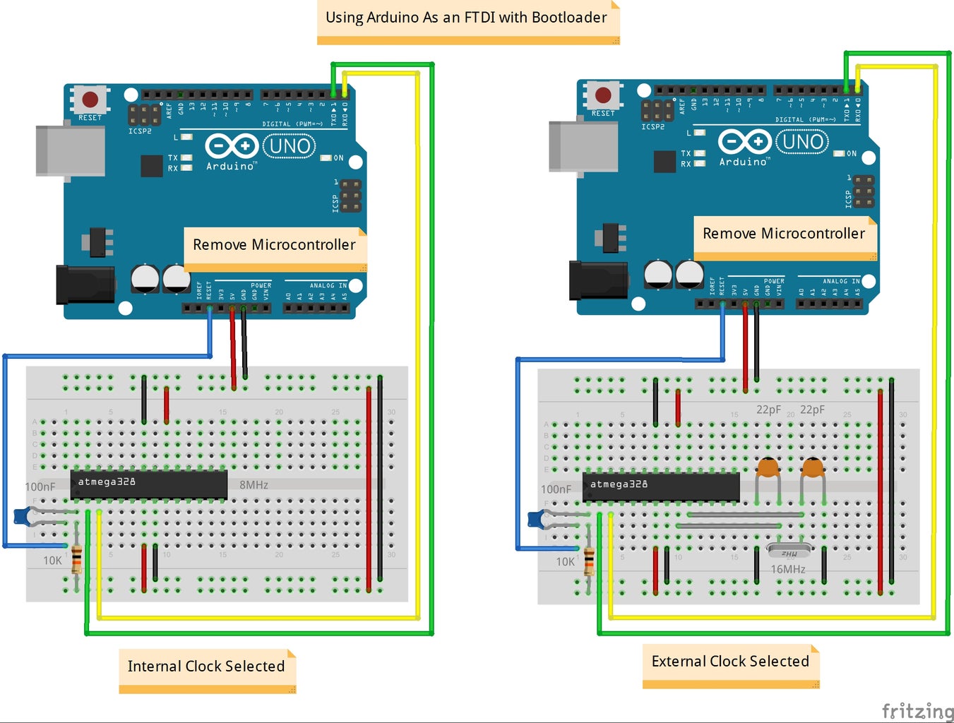 Programming the ATTiny85, ATTiny84 and ATMega328P : Arduino As ISP : 9 ...