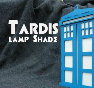 Tardis Lampshade