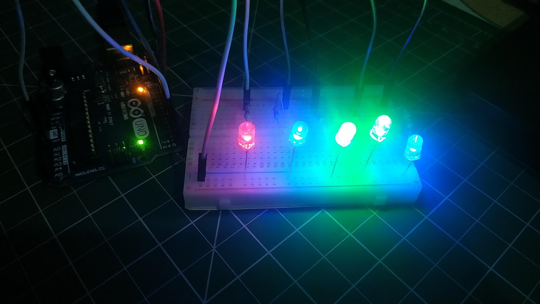 LED Interfacing With Arduino UNO With Port Registers : 4 Steps ...