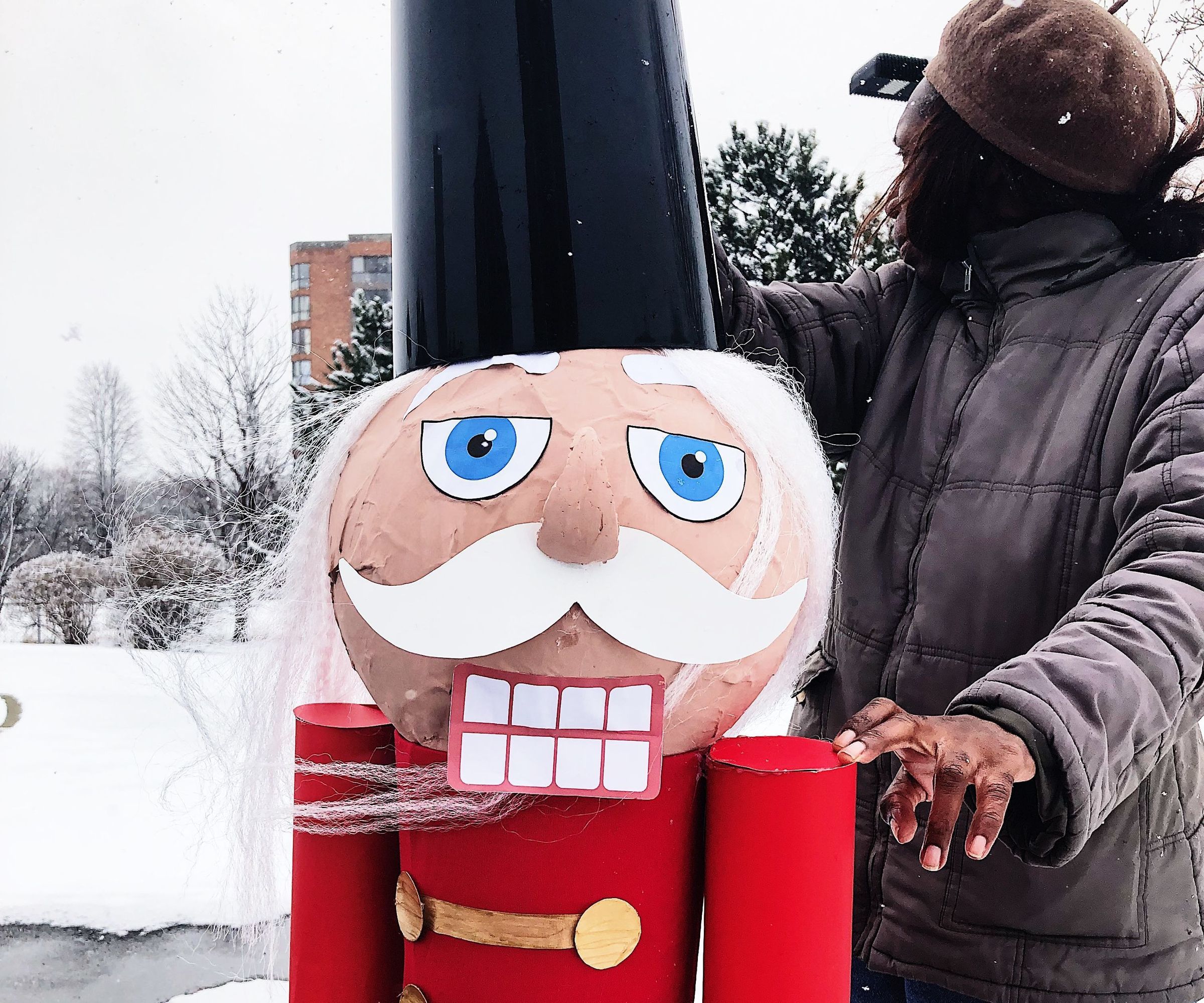 Life-Size Paper Nutcracker