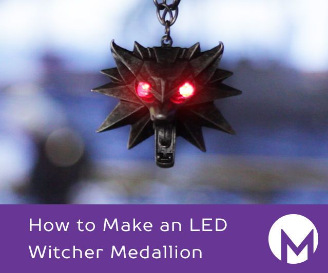 How to Make an LED Witcher Medallion