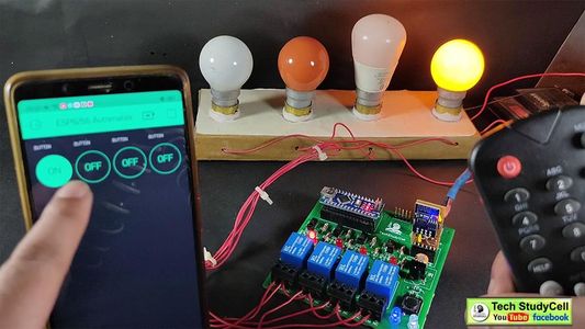 Control Relay Module From Blynk Through Internet