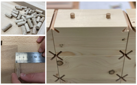 Inserting Dowels