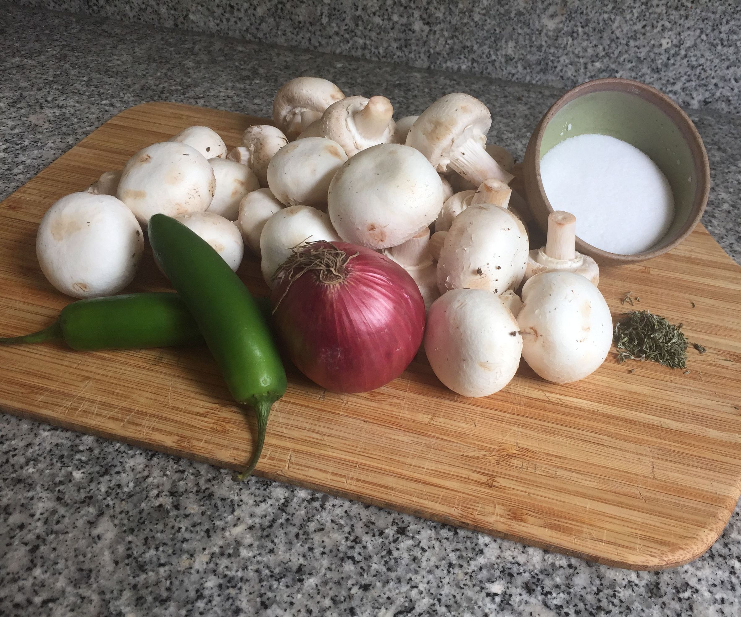 Spicy Cream of Mushroom Soup