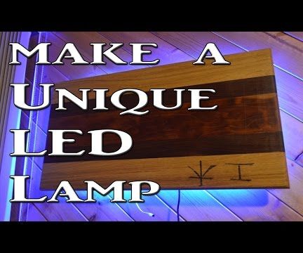 How to Make a Unique LED Wall Lamp