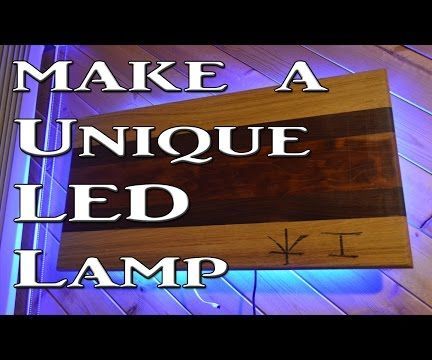 How to Make a Unique LED Wall Lamp - Instructables