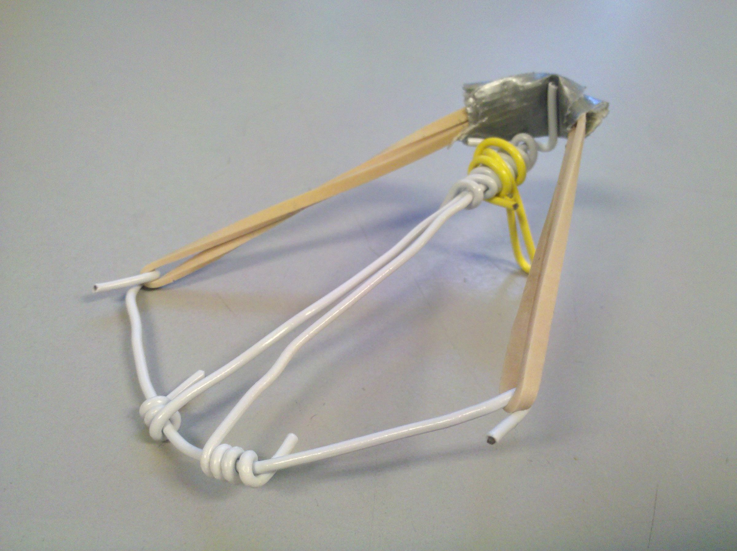 Reception Desk Paperclip Crossbow