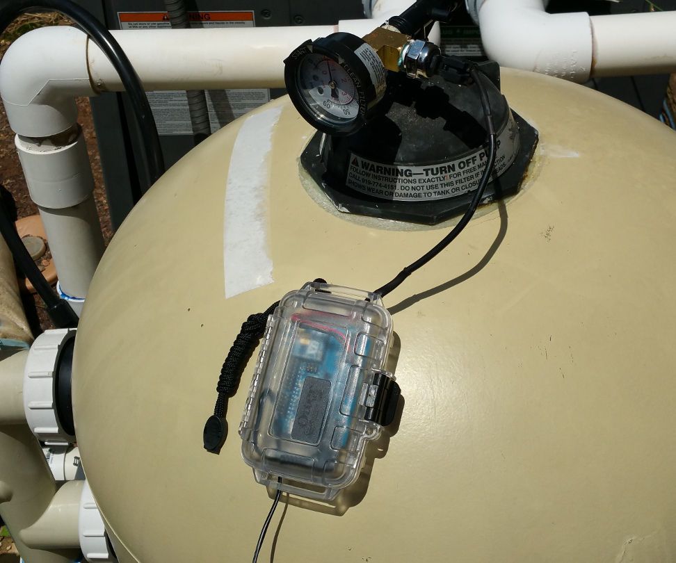 Wireless Pool Filter Pressure Sensor