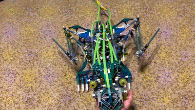 Eustace the Dragon, a K'nex Dragon Puppet