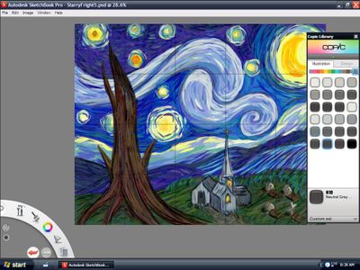 Foreground Brush Strokes
