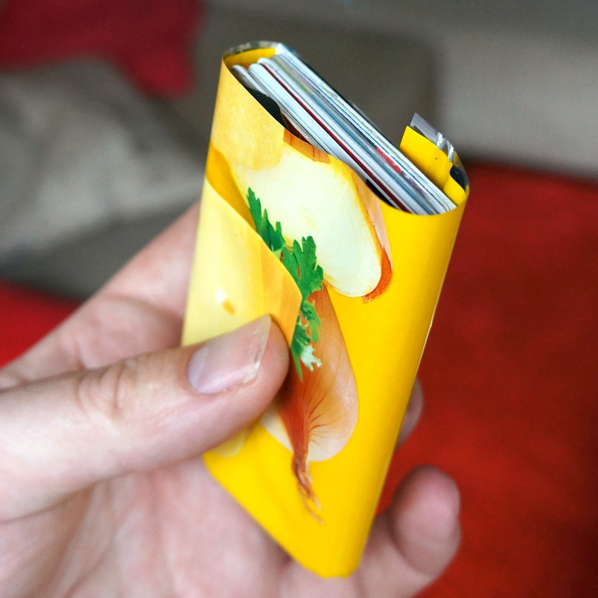 Chips Bag Wallet 5 Steps (with Pictures) Instructables
