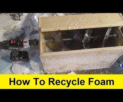 How to Recycle Foam Into Insulation